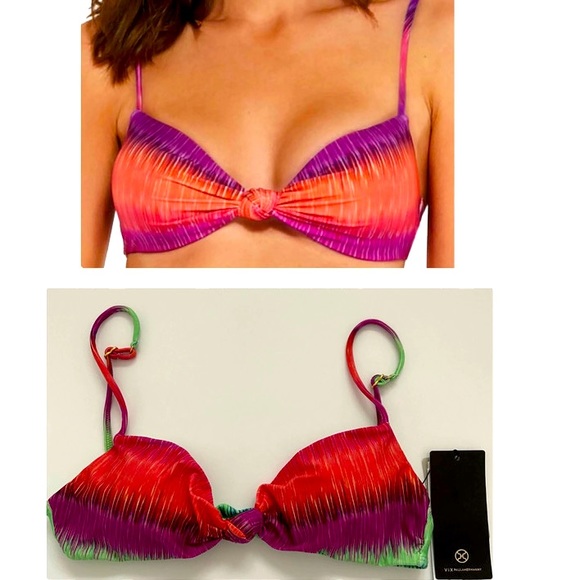 Vix Paula Hermanny France Erin Knot Bikini Top - Picture 2 of 5